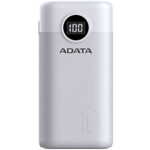 Baterie portabila Adata AP10000, 10000mAh, 2x USB, 1x USB-C,Power Delivery, Quick Charge, AP10000QCD-DGT-CWH