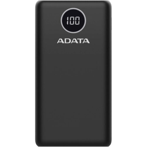Baterie portabila Adata AP20000, 20000mAh, 2x USB, 1x USB-C,Power Delivery, Quick Charge, AP20000QCD-DGT-CBK