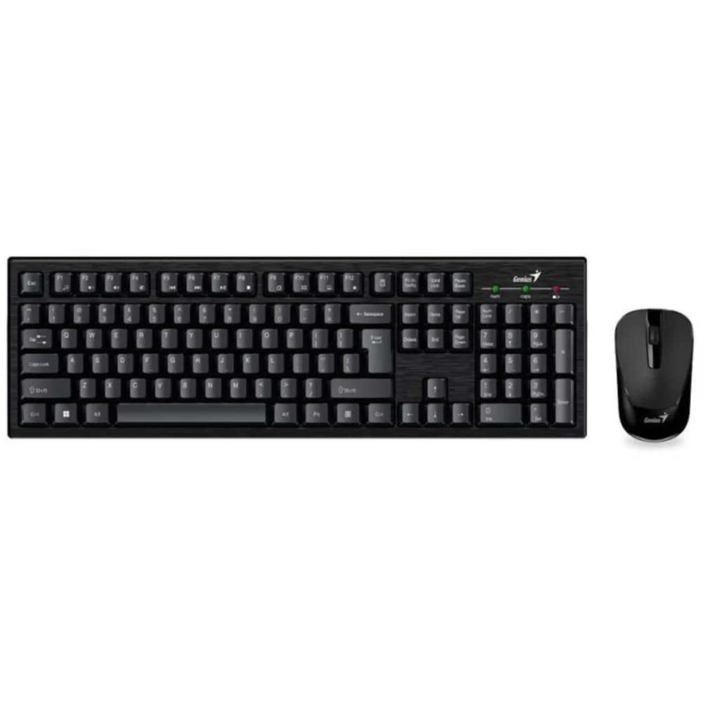 Kit tastatura si mouse Genius KM-810, Wireless, Negru, G-31340014400