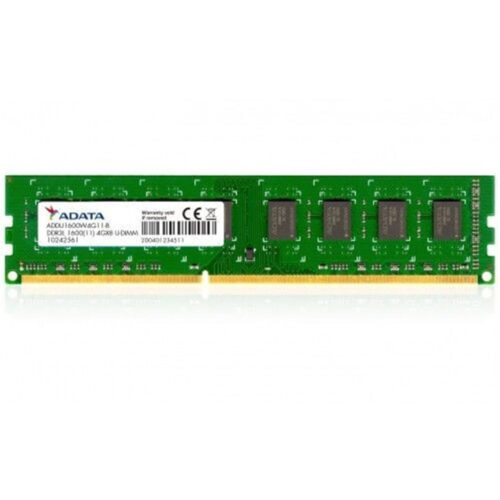 Memorie RAM Adata, DIMM, DDR3L, 8GB, 1600MHz, CL11, 1.2V, ADDU1600W8G11-S