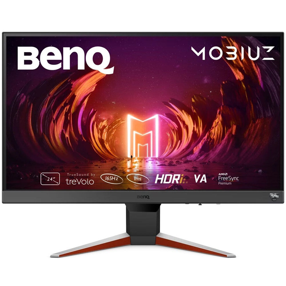 Monitor VA BenQ EX240N, 23.8 inch, 165Hz, Wide, FHD, 4 ms, HDR10, Flicker-free, Low Blue Light, HDMI, DisplayPort, VESA, Negru