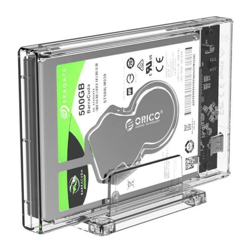 Rack HDD Orico 2159C3 USB 3.1 2.5” transparent