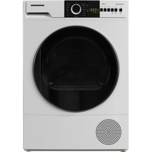 Uscator de rufe Heinner HHPD-V10T2CHA++,10 kg, 15 programe, Clasa A++, Display LED, Blocare Acces copii, Alb
