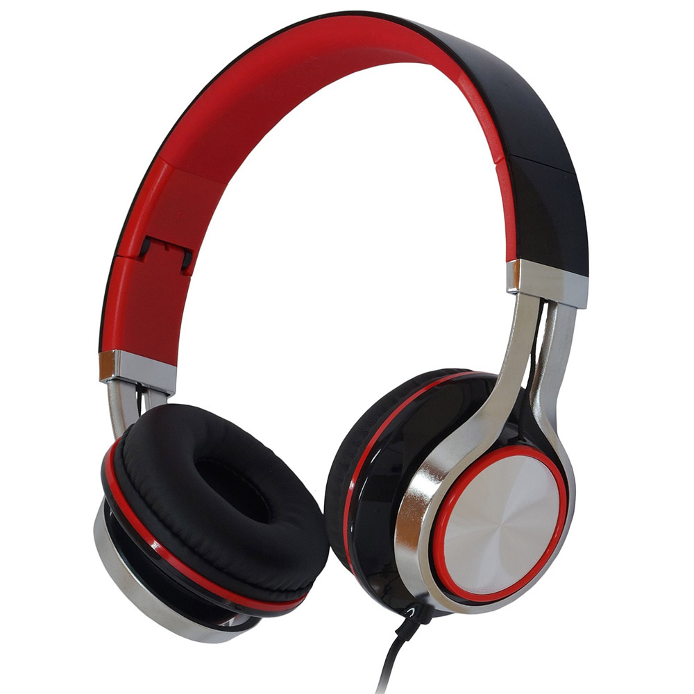 Casti Spacer, pliabile, microfon pe fir, SPHS-Silver