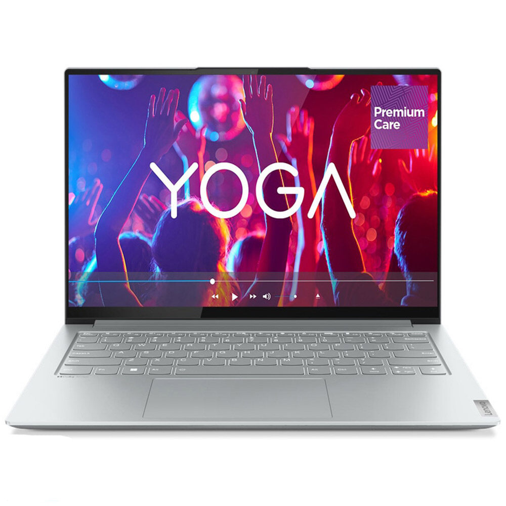 Laptop ultraportabil Lenovo Yoga Slim, 7 Pro 14IAH7, i5-12500H, 14 inch,16GB RAM, 512GB SSD, Xe Graphics, Windows 11 Home, Cloud Grey, 82UT0046RM