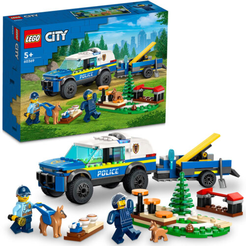 Lego City Antrenament canin al politiei mobile, LEGO60369