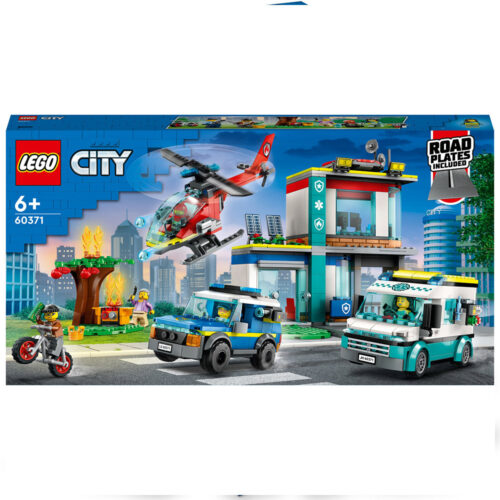 Lego City Centru pentru vehicule de urgenta, LEGO60371
