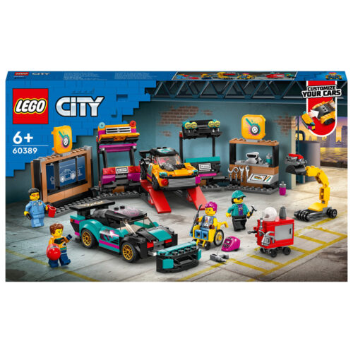 Lego City Service pentru personalizarea masinilor, LEGO60389