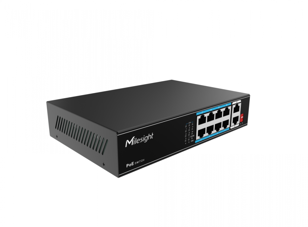 POE Switch Milesight 4 Porturi POE