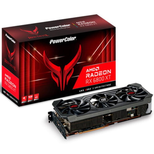 Placa video PowerColor Red Devil AMD Radeon RX 6800 XT, 16GB GDDR6, 256 bit - Resigilat
