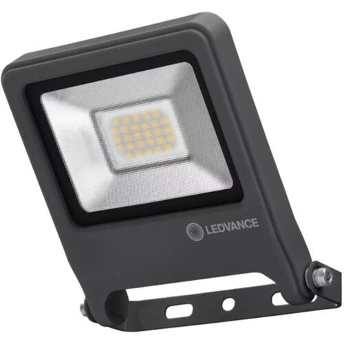 Proiector LED Ledvance ENDURA FLOOD, 20W, 220-240V, 1700 lm, lumina neutra, IP65, 153x133x34mm, aluminiu, Gri