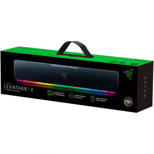 Razer Leviathan V2 Gaming Soundbar, 85 Hz – 20 kHz, RZ05-04280100-R3M1