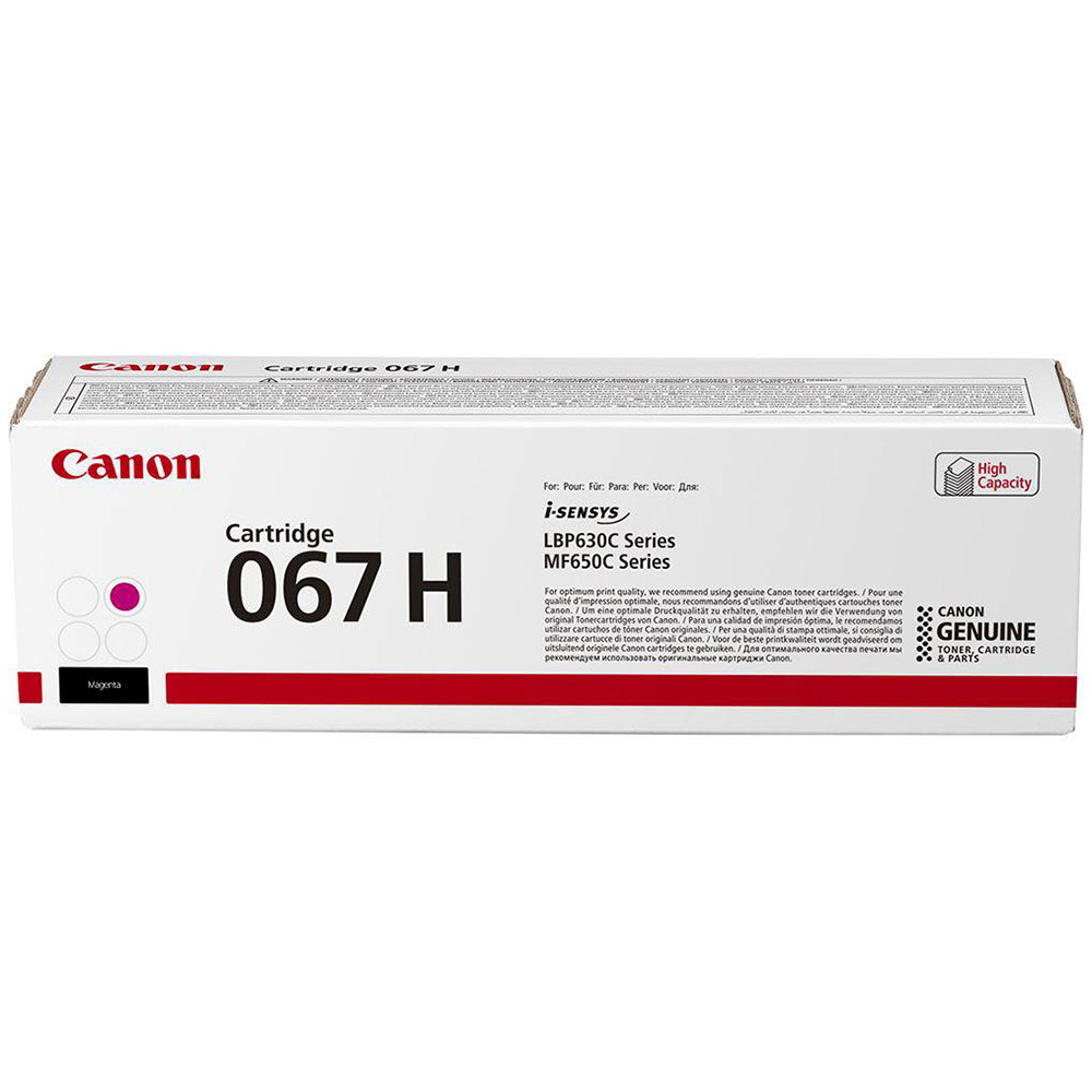 Toner Canon CRG067HM, 2.350 pagini, Magenta, Compatibil cu LBP-631, CRG-067Y, MF-651
