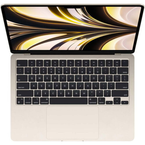 Laptop Apple MacBook Air 13, Retina, Apple M2, 8 nuclee CPU, 8 nuclee GPU, 8GB RAM, 256GB SSD, US KB, Gold, MLY13LL/A