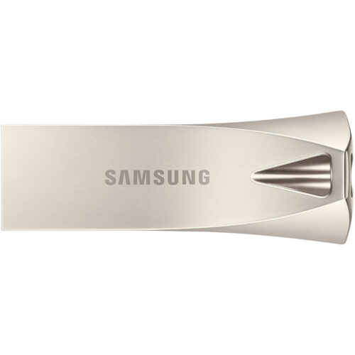 Memorie USB Samsung BAR Plus, 128GB, USB 3.1, Champaign Silver, MUF-128BE3/APC