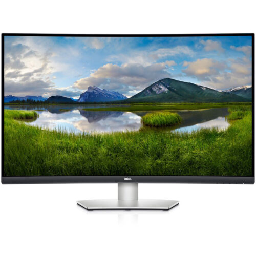 Monitor Dell S3221QSA, LED, 34 inch, 60 Hz, 5ms, LCD, VESA, HDMI, HDCP, USB 3.0, Alb si Negru