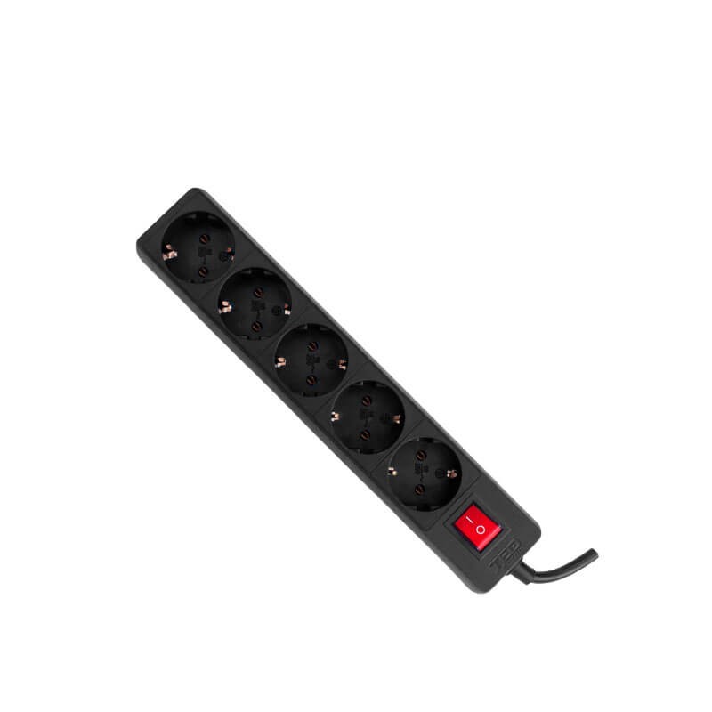 Prelungitor 5 x Schuko