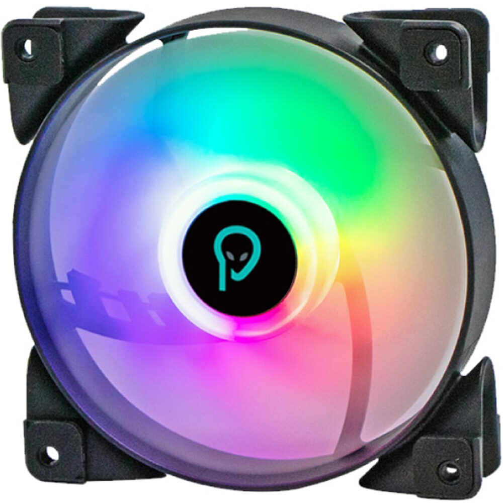 Ventilator Spacer, 120mm, 2200RPM, LED, 4 pin, Rulment hidraulic, ARGB, SPFC-120-4P-RGB