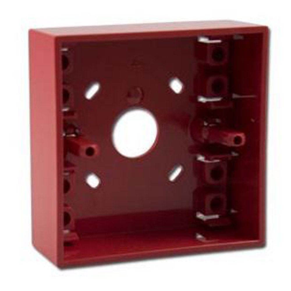 Baza pentru montaj apararent MUS041W, Rosu