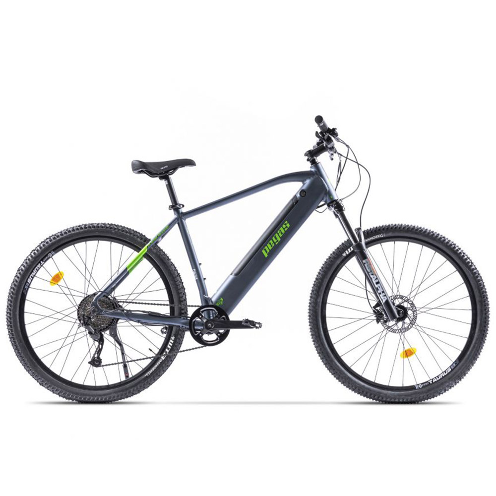 Bicicleta MTB Pegas Drumet Dinamic E-Bike, 29 inch, Gri Mat, E-DRUMETL290GRI