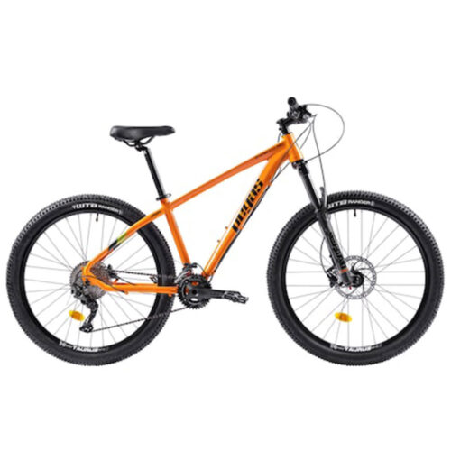 Bicicleta MTB Pegas Drumet Pro S, 27.5 inch, Portocaliu Gri, DRUMETPS10S1PG