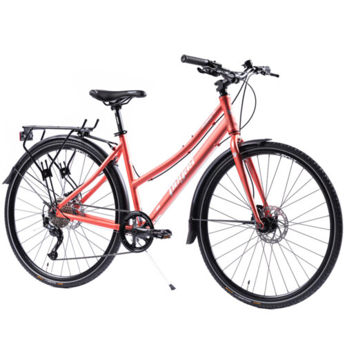 Bicicleta Pegas Hoinar, Touring, 28 inch, Roz si Gri, HOINARW9S281RG