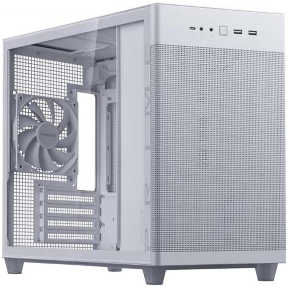 Carcasa ASUS AP201 Prime White, Fara sursa, Alb