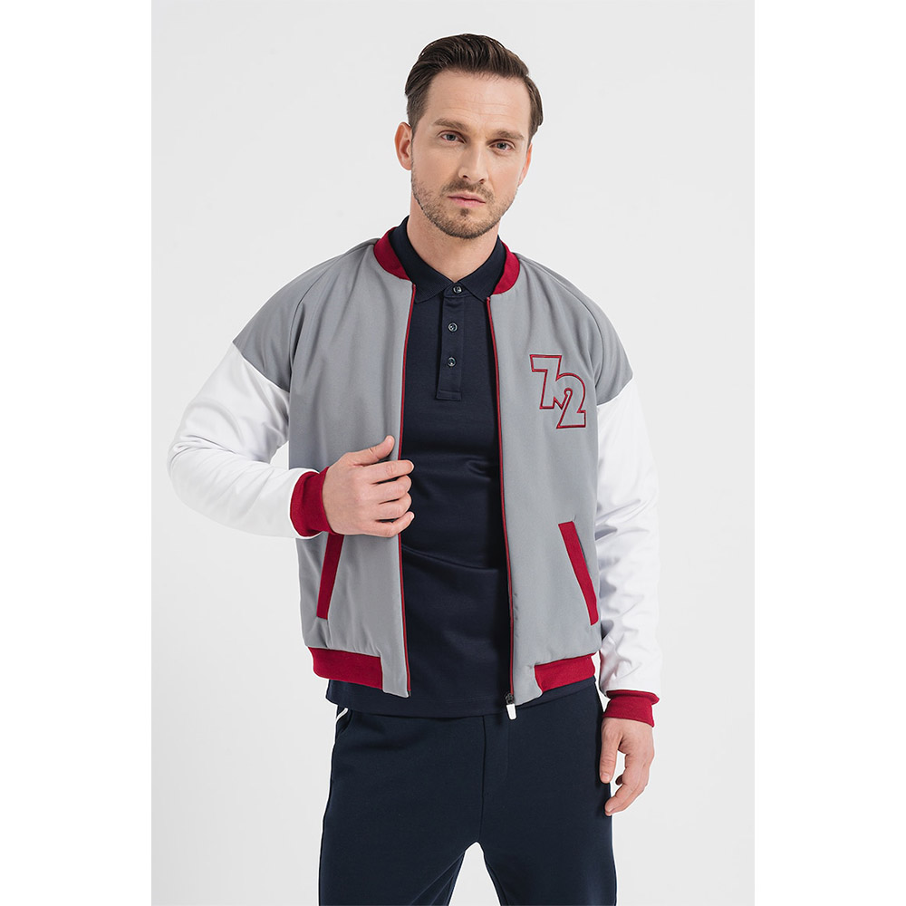 Jacheta bomber Pegas, maneci raglan, Gri Grena, Marimea XL, JPG23JBOMB-GG_XL