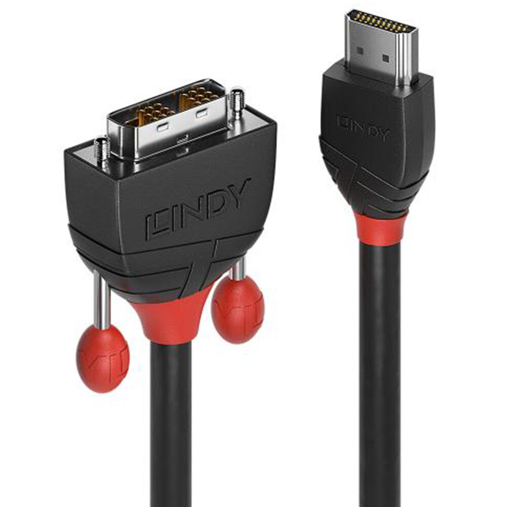 Lindy Cablu HDMI la DVI-D 1m, Negru, LY-36271