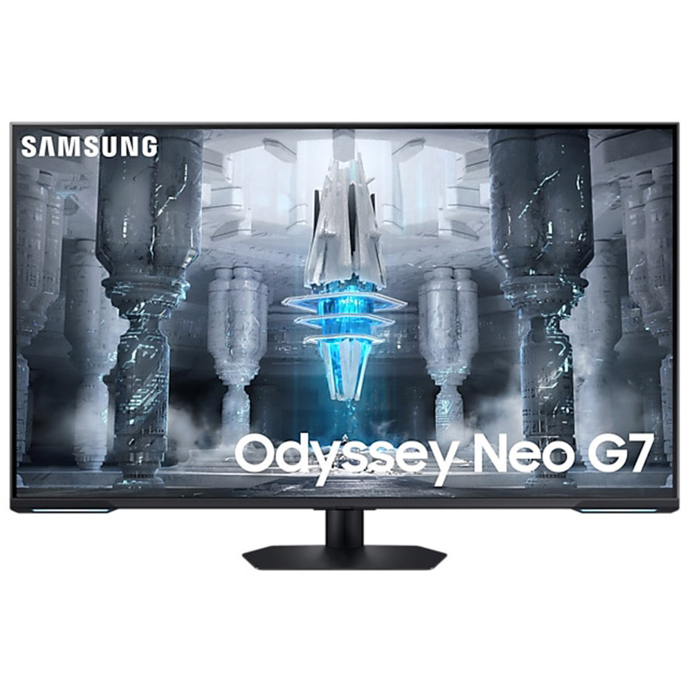 Monitor gaming LED VA Samsung Odyssey Neo G7, 43 inch, 4K, Display Port, 144Hz, FreeSync Premium Pro, Vesa, LS43CG700NUXEN