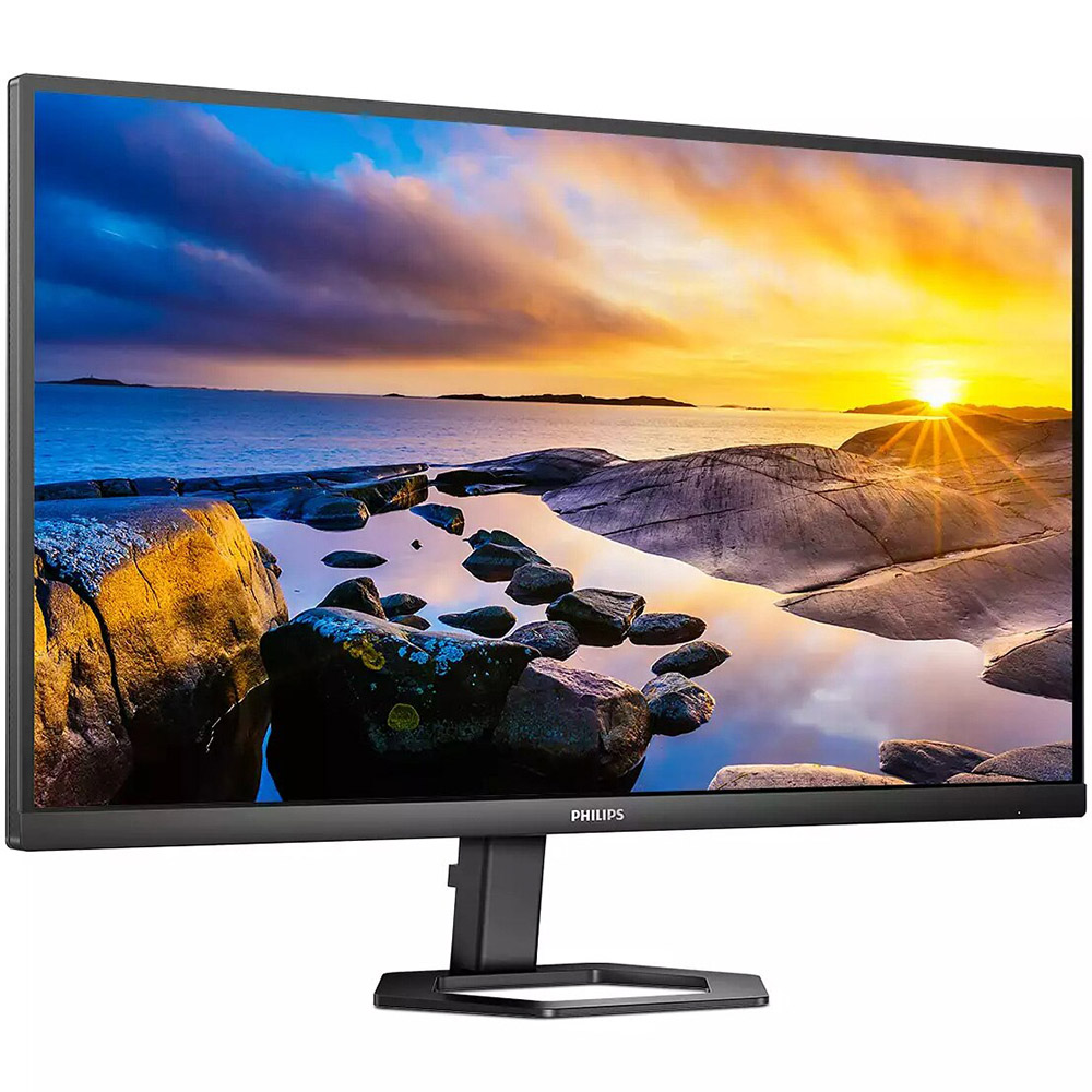 Monitor Philips VA, 27 inch, QHD, 75Hz, DisplayPort, HA Pivot, Negru, 27E1N5500LA/00