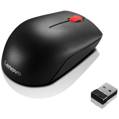 Mouse Lenovo Essential Compact Wireless Mouse, Negru, 4Y50R20864