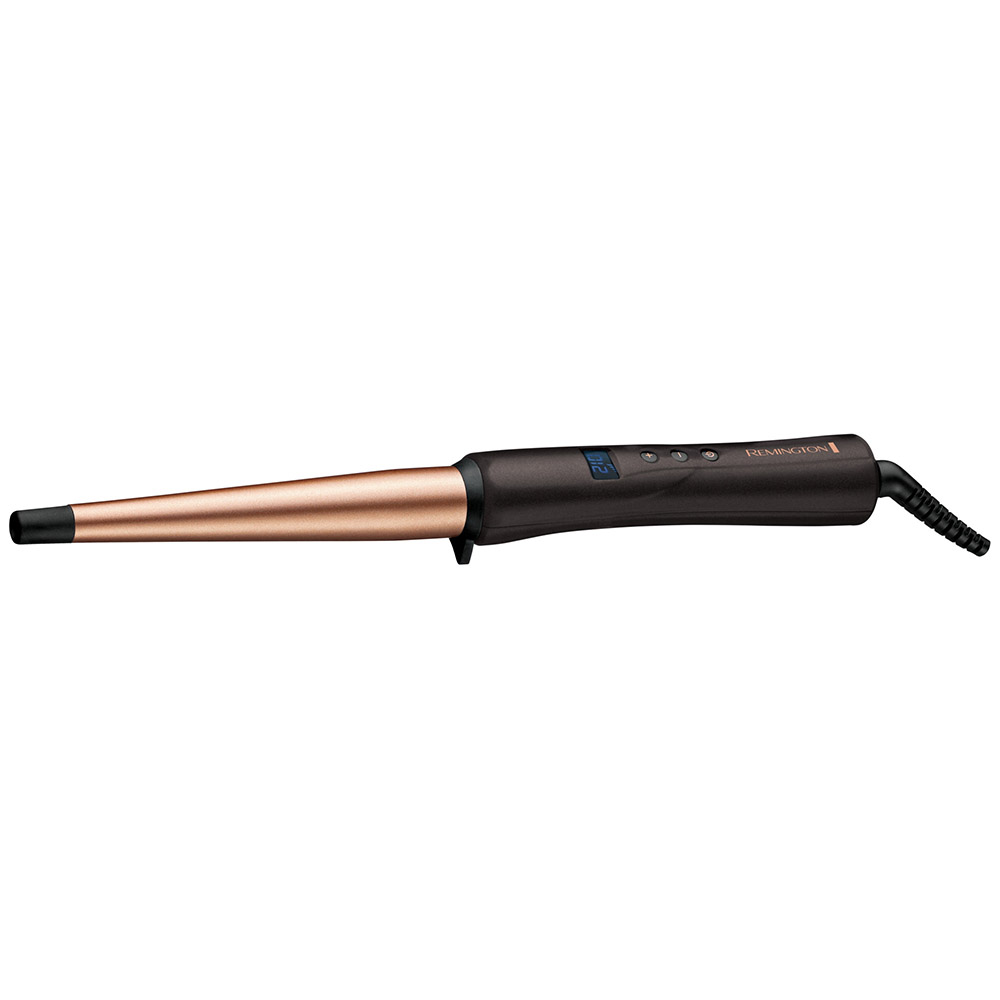 Ondulator de par conic Remington CI5700, Ceramic, 9 setari temperatura, Copper Radiance