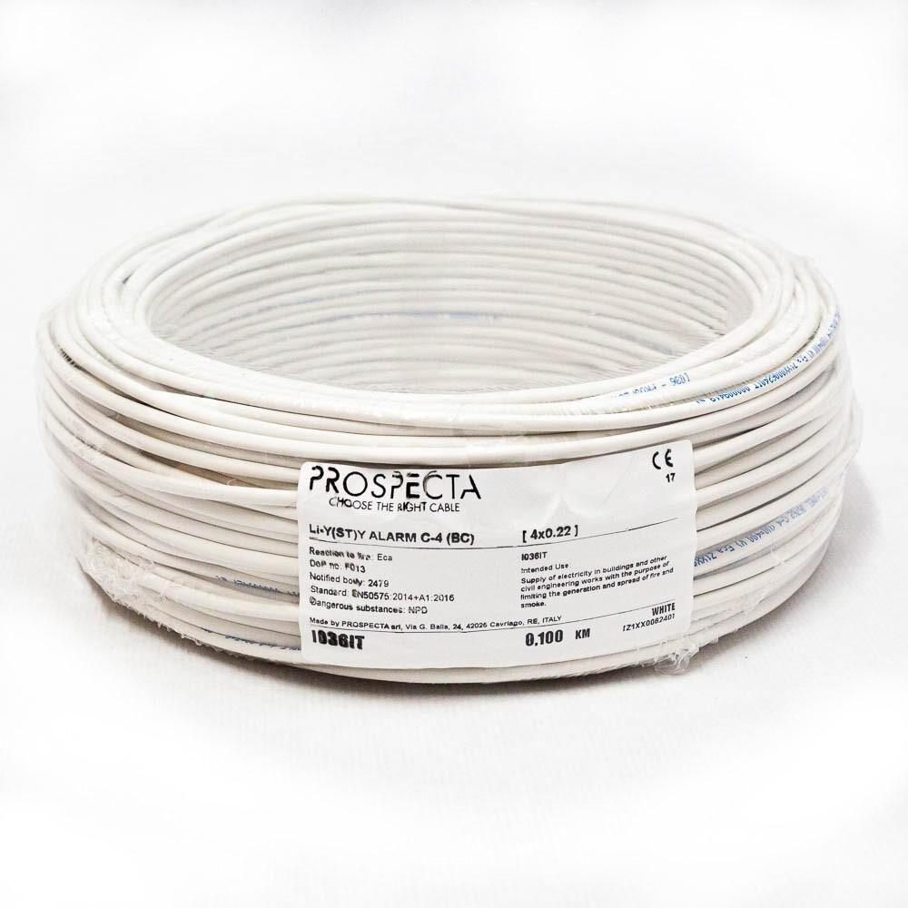 Cablu alarma 4 x 0.22 premium