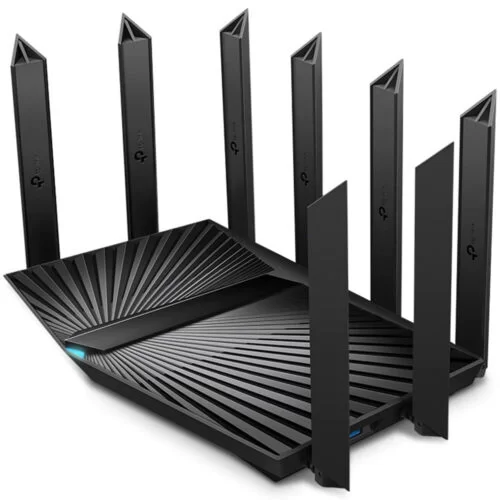 Router TP-Link ARCHER AX95, Tri-Band, AX7800, 5 GHz, 8 Antene Fixe, MU-MIMO