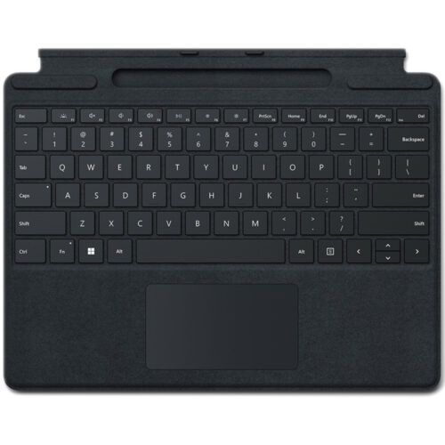 Tastaura tableta Microsoft Surface Pro Signature Keyboard, Negru, 8XB-00007