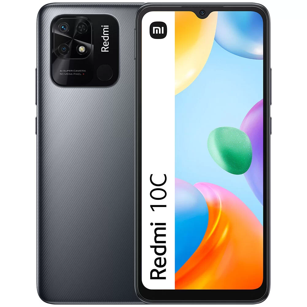 Telefon mobil Xiaomi Redmi 10C, NFC, 3+64GB, DS 4G Grey, XI10C364GB4GNFCGR