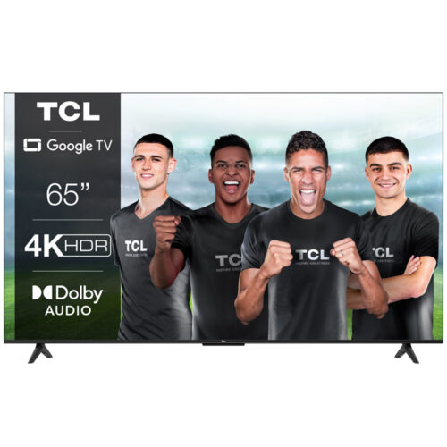 Televizor TCL LED 65P635 (2022), 65 inch, Smart Google TV, 4K, HDMI, VESA, Negru