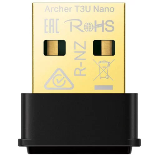 Adaptor USB TP-Link Archer T3U Nano, USB 2.0, Dual-Band, 5GHz, Wireless