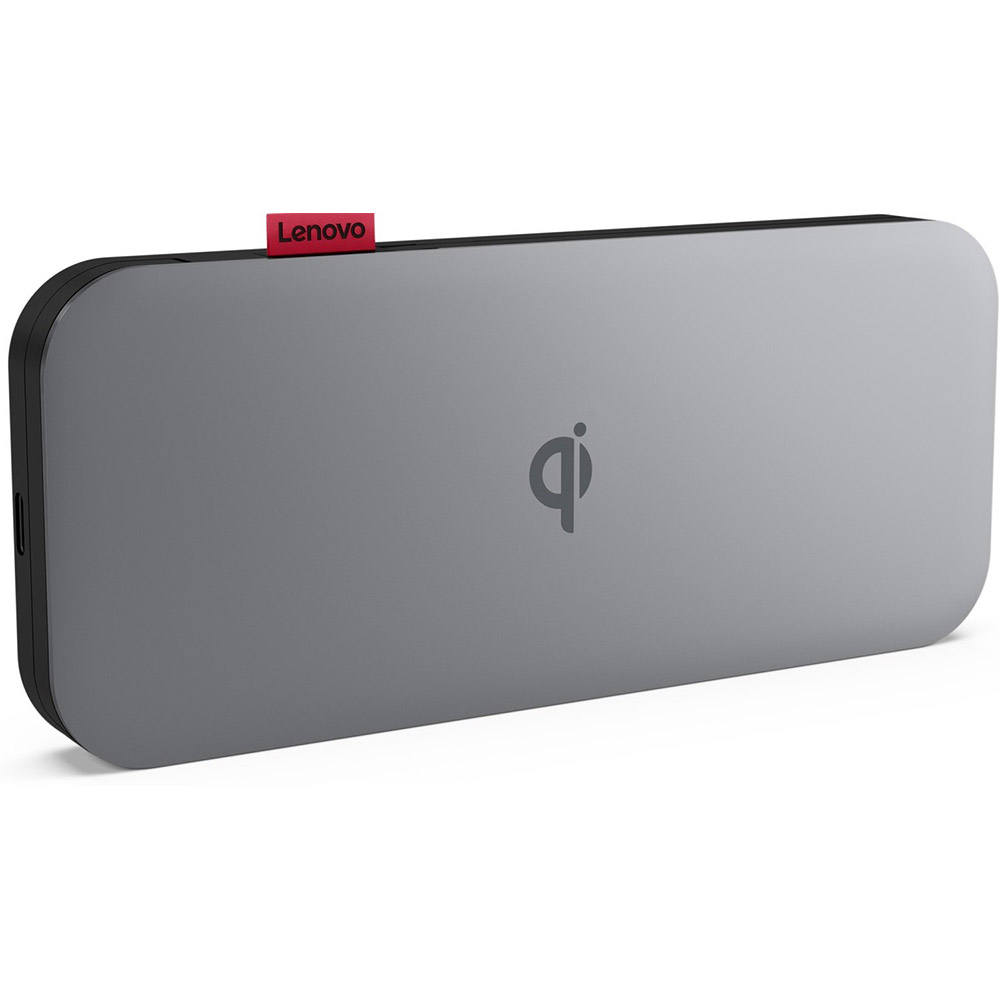 Baterie externa Lenovo Go, USB-C, 10000mAh, Qi Wireless, 40ALLG1WWW