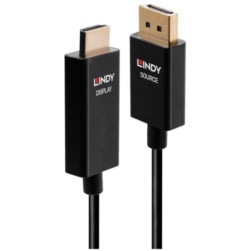 Cablu Lindy, DisplayPort la HDMI, 1m, LY-40925