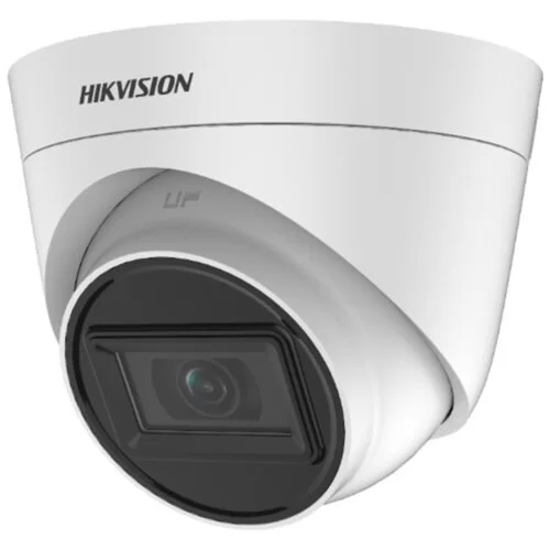 Camera supraveghere Hikvision Turbo HD turret DS-2CE78D0T-IT3FS(3.6mm), 2MP, microfon audio incorporat, IR 40m, Alb