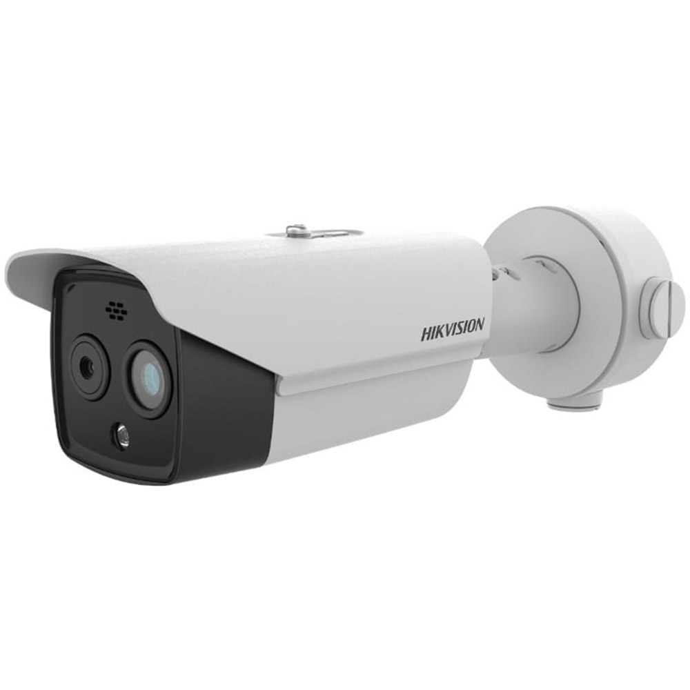 Camera supraveghere Thermal Optical Bi-Spectrum Hikvision DS-2TD2628- 7/QA, 4MP, IR 30 m, RJ45, Alb