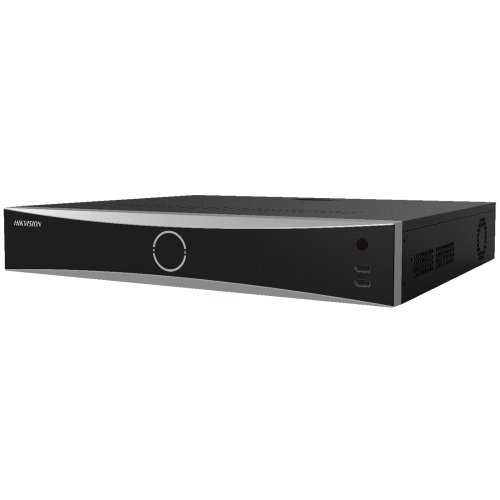 DVR Hikvision DS-7716NXI-K4/16P, Turbo HD, 16 canale, PoE, AcuSense 4K, 4MP, 160Mbps, HDMI, VGA