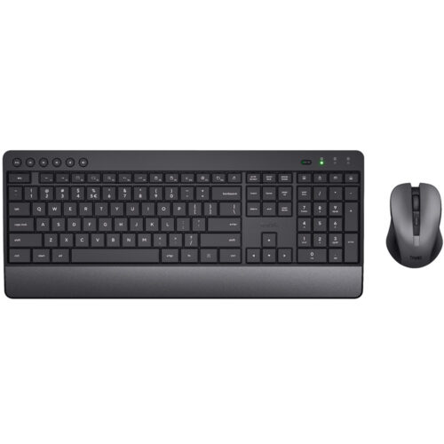 Kit Tastatura si Mouse Trust Trezo, Fara fir, Compatibil PC si Laptop, TR-24529