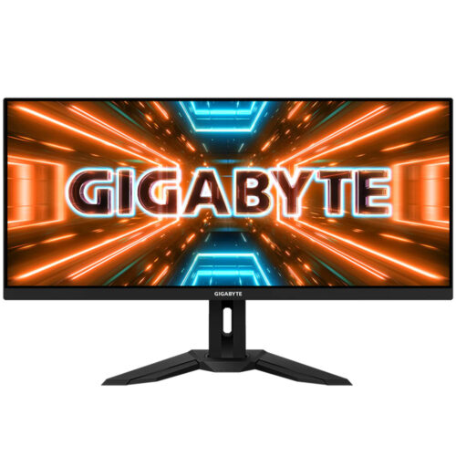 Monitor Gaming Gigabyte M34WQ, 34 inch, IPS LED, WQHD, 1ms, 144Hz, Negru