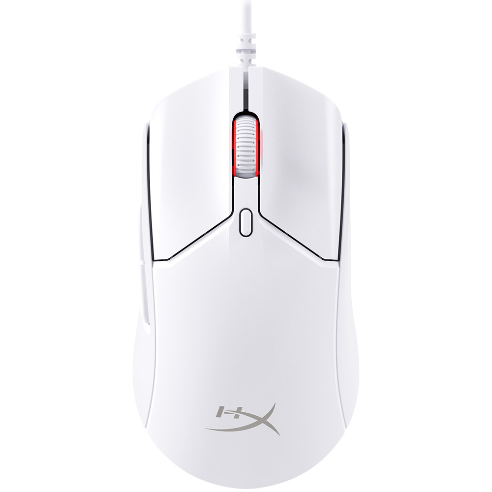 Mouse gaming cu fir HyperX Pulsefire Haste 2, 26.000 DPI, alb, 6N0A8AA