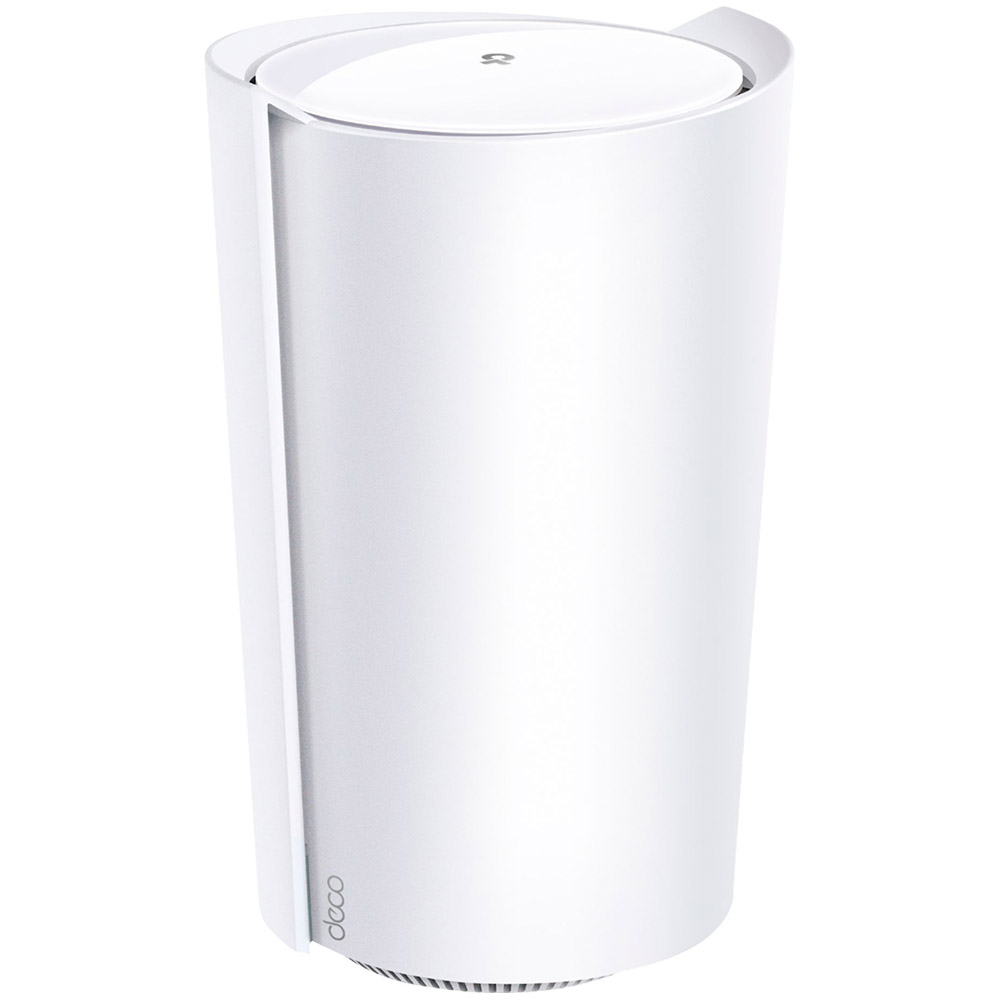 Sistem Mesh TP-Link Deco X90, wireless, AX6600, pentru interior, 6600Mbps, 1 x 2.5 Gbps LAN/ WAN, 1 x Gigabit LAN/WAN, 2.4 GHz-5 GHz, antena interna x 6