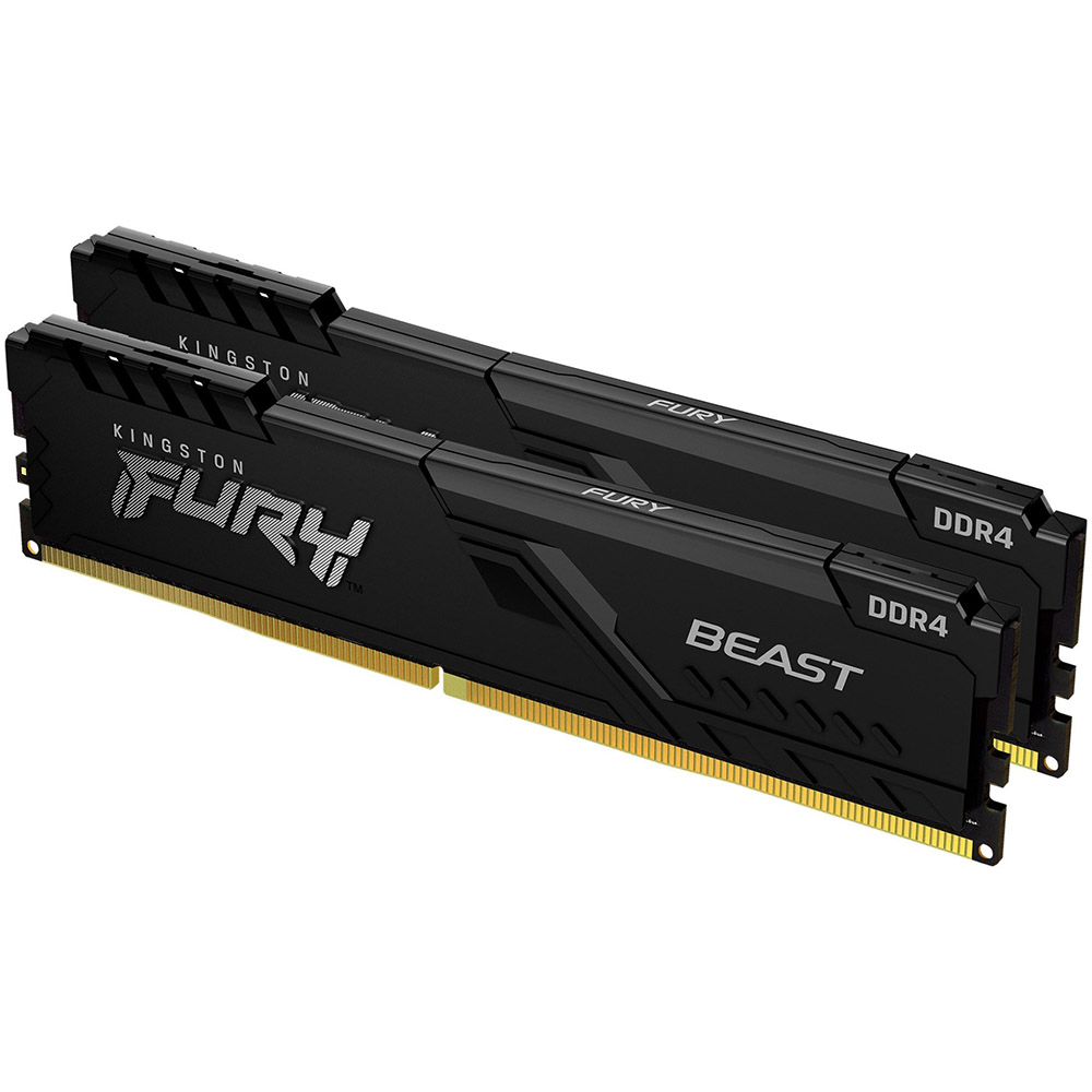 Memorie RAM Kingston FURY Beast, DIMM, DDR4, 64GB, 3600MHz, CL18, Kit of 2
