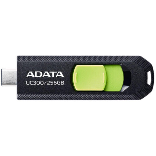 Memorie USB Flash Drive ADATA, 256GB, UC300, USB Type-C, Black, ACHO-UC300-256G-RN
